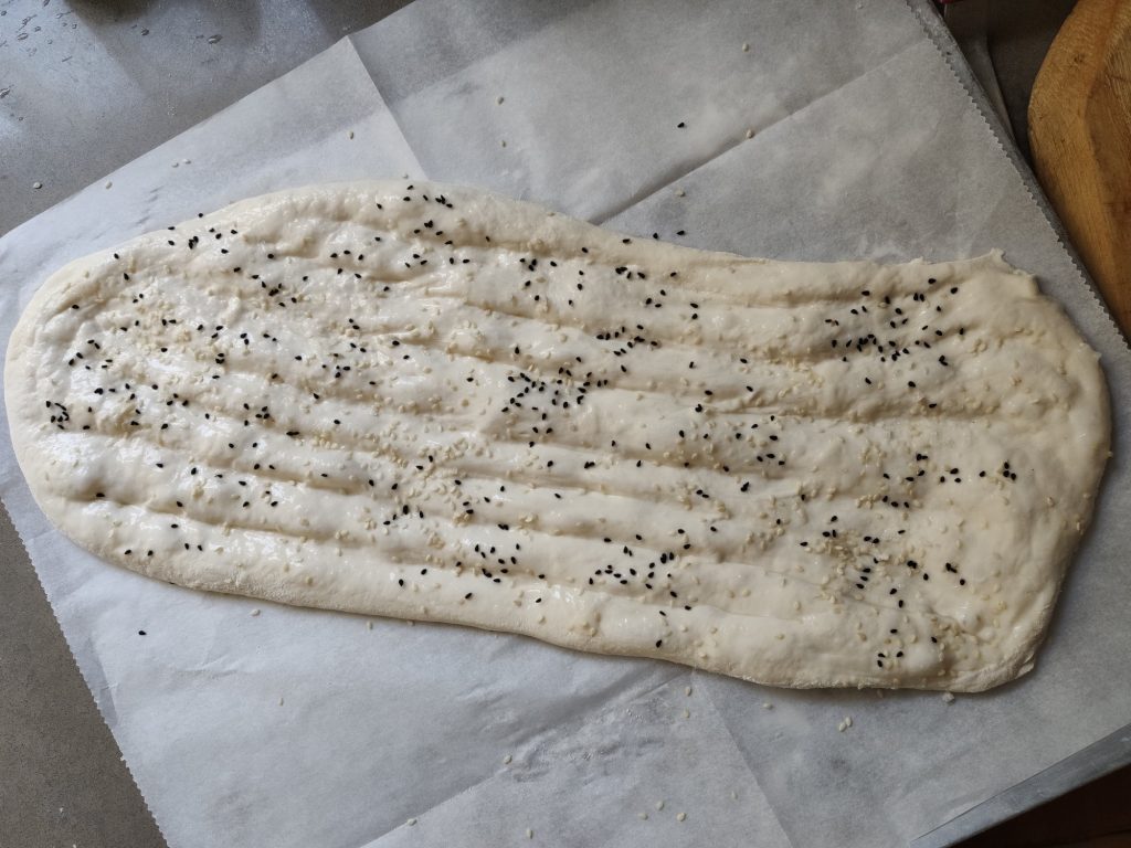 לחם ברברי פרסי אסלי - מוכן לאפייה