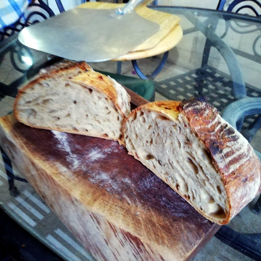 לחם מחמצת עם קמח דורום