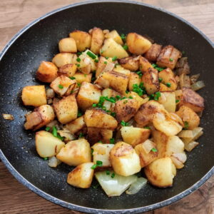 תפוחי אדמה מטוגנים בסגנון גרמני